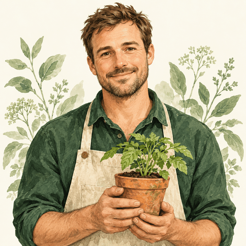 Illustrated gardener avatar for James Greenwood